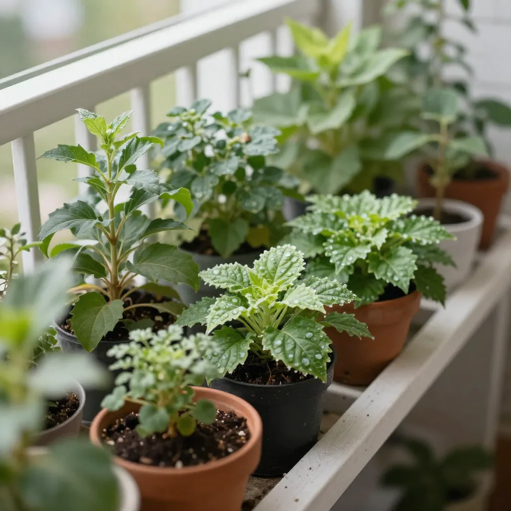 Cool, moist microclimate with mosses and ferns